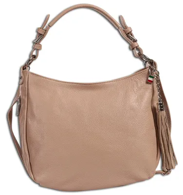Produktbild von Florence Echtleder Hobo Bag Damen rosa OTF134A