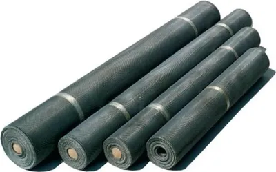 Produktbild von Fenstergewebe 1,00 x 30 m Fiberglas schwarz