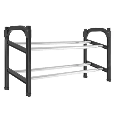 Produktbild von vidaXL Schuhregal mit 2 Ablagen Ausziehbar 119x24x37 cm