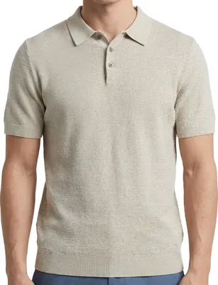 Image de Polo Bluriley Jack & Jones Maille plate confortable en coton, look classique et intemporel, basique polyvalent pour tous les jours