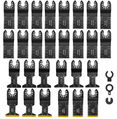 Immagine prodotto di Set di 31 lame oscillanti per legno, plastica e metallo