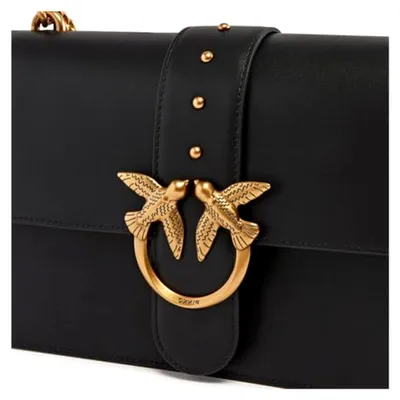 Produktbild von Damen Taschen Schwarz Umhängetasche mit Logo Love Birds Diamond Cut