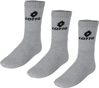 Immagine prodotto di Lotto - Confezione da 3 calzini da tennis grigio 43-46 Lotto