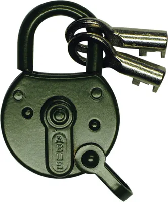Produktbild von Abus Hangschloss Armeeschloss Bundeswehr oliv, Durchmesser 40 mm (Armeeschloss)