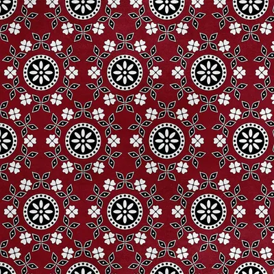 Image de Royal Velvet Tissu Polyester A coudre - motif Sindhi Ajrak