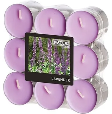 Obrázok produktu pre GALA 96911 FLAVOUR by Gala Duft-Teelichter "Lavender"