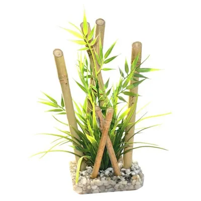Produktbild von SYDECO Große Bambuspflanzen - Bambuspflanzendekoration + Aquarienstütze
