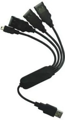 Produktbild von PremiumCord-Kabel mit 4 Anschlüssen