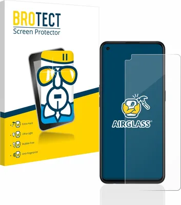 Produktbild von BROTECT Schutzglas für Oppo Find X3 Lite Schutzfolie Panzer Folie Glas Display Schutz klar