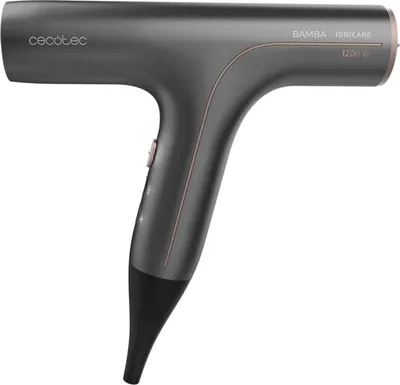 Produktbild von Cecotec Bamba IoniCare 6000 Rockstar Soft Pro, Gleichstrom, Schwarz, 1,75 m, Tasten, 1200 W, 220 - 240 V