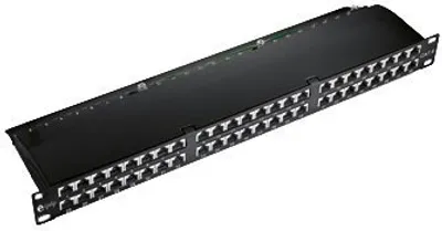 Obrázek produktu pro Equip Patch Panel - Schwarz - 1U - 48.3 cm (19")