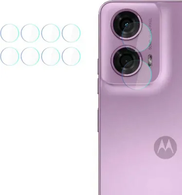 Produktbild von 3mk Hybridglas Lens Protection für Motorola Moto G24/G24 PowerKamera Objektiv Kameralinse  0,16mm 6H (4 Stück)