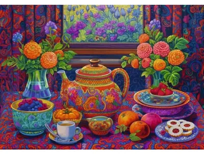 Zdjęcie produktu dla RAVENSBURGER Puzzle „Czas na herbatę” XXL, 300 elementów