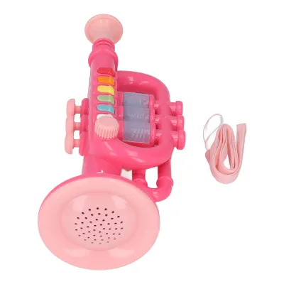 Zdjęcie produktu dla Zabawka z rogiem, zabawka z rogiem instrumentów muzycznych, zabawka z fletem, zabawka muzyczna, zabawka z instrumentami muzycznymi, prezent z fletem