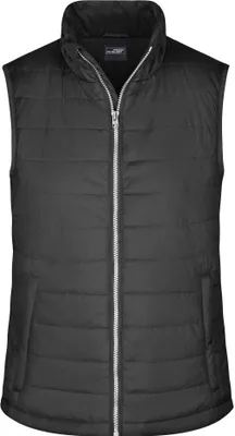 Produktbild von Ladies' Padded Vest Leichte, wattierte Steppweste black, Gr. S