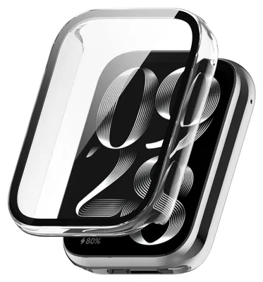Obrázok produktu pre Pre Xiaomi Mi Band 8 Pro Plastové puzdro na inteligentné hodinky + priehľadné ochranné sklo
