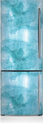 Produktbild von Kühlschrankmagnete Kühlschrank Magnetfolie Magnete Küche 60x180 cm - Tropisches Muster