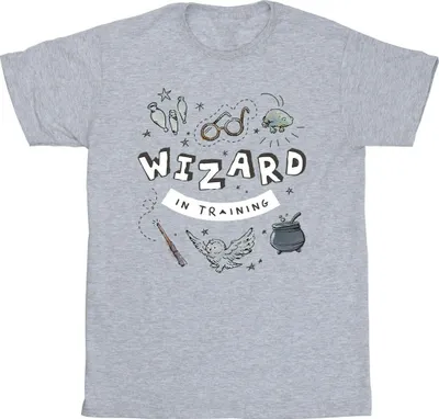 Produktbild von Harry Potter - "Wizard In Training" T-Shirt für Mädchen BI21993 (152-158) (Grau)