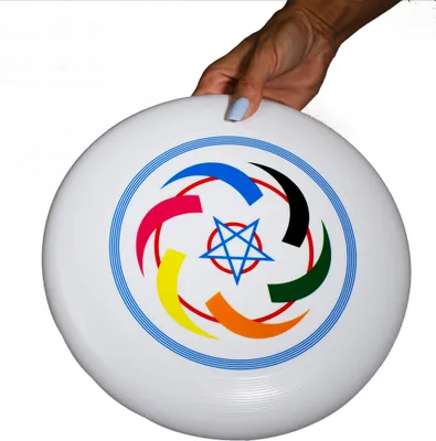 Obrázek produktu pro Frisbee disk ideální pro děti dospělé psí frisbee hračka venkovní bílá