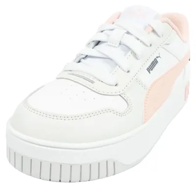Produktbild von Puma - Kinder Sneaker "Carina", Leder PP4118 (32 EU) (Weiß/Pink)