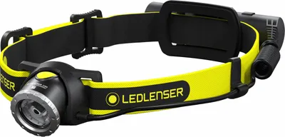 Produktbild von LED Lenser iH8R - latarka na głowę - czarna - żółta - IPX4 - LED - 600 lm - 150 m