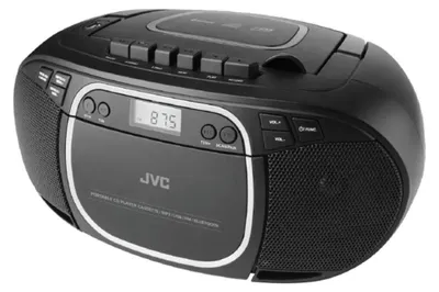 Produktbild von JVC RC-E451B Boombox, schwarzer Radioplayer