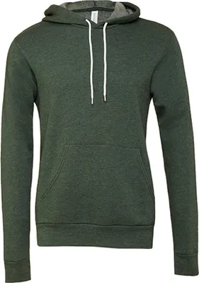 Produktbild von Canvas 3719 | Uni Pullover Poly-Baumwolle Fleece Hoodie - Farbe: Heather Forest - Größe: XXL