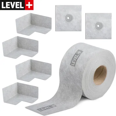 Produktbild von BandSet Balkon Dusche Dichtband Dichtecken Dichtmanschetten Dehnzone SET G15