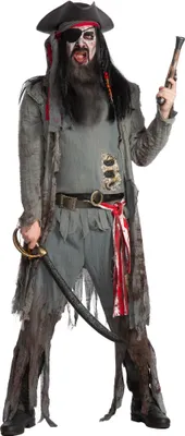 Produktbild von Zombie Pirat - Karneval Faschingskostüm Herren Größe: XL