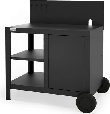 Image de Desserte noire 99x64x102cm - Le Marquier - DSA87E13 -