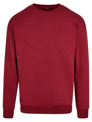Produktbild von Build Your Brand - Sweatshirt Rundhalsausschnitt für Herren/Damen Uni LT2164 (S) (Burgunderrot)