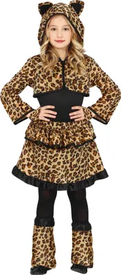 Produktbild von Leopard Kostüm Wildkatze Luna für Kinder
