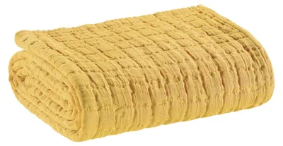 Produktbild von Swami Bettüberwurf currygelb 180 x 260 cm Vivaraise