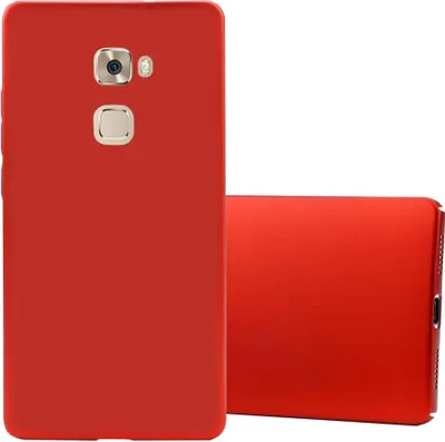 Produktbild von Cadorabo Hülle für Huawei MATE S Schutzhülle in Rot Hard Case Handy Hülle Etui