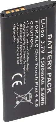 Zdjęcie produktu dla Bateria odpowiednia dla Alcatel One Touch Pixi 4 4.0 Bateria TLi015M1, TLi015M7, OT-4034 3,8 V 1500 mAh