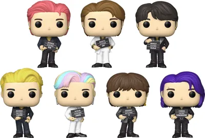 Produktbild von BTS Butter 7 Pack RM JM Suga J-Hope Jimm V Jung Kook Special Edition - Funko Pop! Vinyl Figur