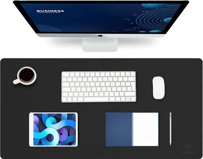 Obrázok produktu pre Knodel podložka na stôl 80x40cm PVC vodotesná obojstranná čierna/čierna
