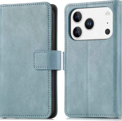 Image de imoshion Luxe Bookcase pour l'Apple iPhone 17 Pro - Bleu clair