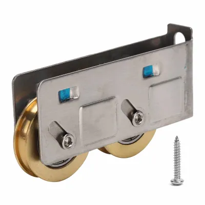 Produktbild von Fensterrolle, Schiebefensterrolle, Schiebetürrolle, Doppelrillenrad, Fensterrillenrad, Schiebefensterzubehör