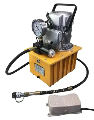 Imagen del producto de Bomba hidráulica, motor eléctrico de 750W, presión de 10000 PSI, 220V