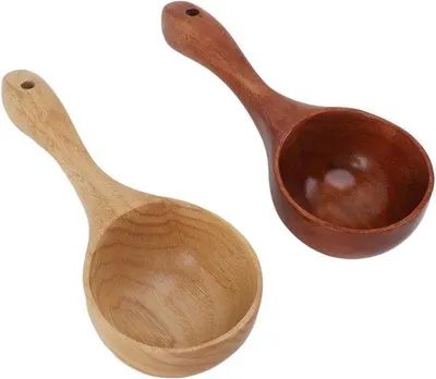 Obrázek produktu pro Sada dvou dřevěných lžic na vaření a servírování v kuchyni