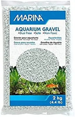 Produktbild von Weißer Meereskies als Zierkies und Bodengrund für Aquarien und Terrarien, 2 kg
