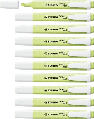 Produktbild von STABILO Textmarker - swing cool Pastel - 10er Pack - Prise von Limette