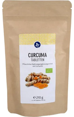 Produktbild von CURCUMA 600mg Tabletten, 300 St. Tabletten