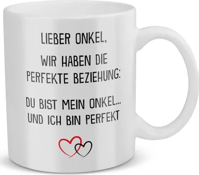 Produktbild von 22Feels Bester Onkel Geschenk Geburtstag Tasse Weihnachten Kaffeetasse Männer Kaffeetasse Herrentag Haferl Geschenkidee