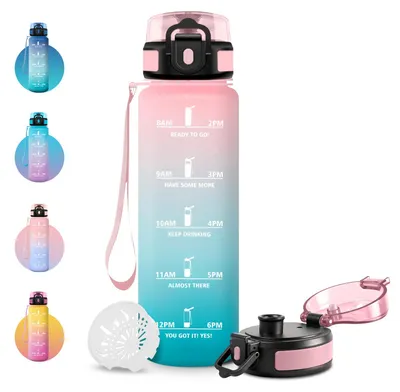 Zdjęcie produktu dla Butelka sportowa JAPORIA o pojemności 500 ml, wolna od BPA