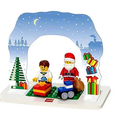 Produktbild von Lego Tischdeko Weihnachtsmann 29-teilig