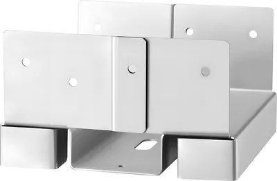 Produktbild von SucceBuy 10x Pfostenträger Innenmaß 139,5x141,5mm für 139,7x139,7/139,7x152,4mm