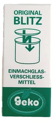 Produktbild von Orginal Blitz Geko Einmachglasverschliessmittel 2 x 20ml