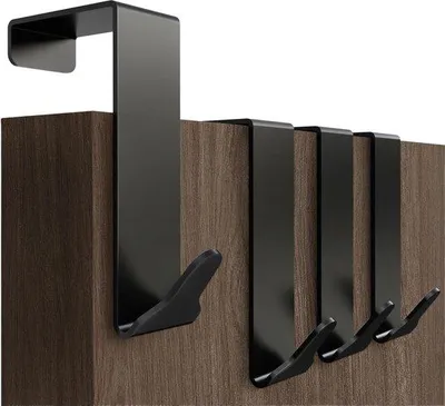 Immagine prodotto di Cuneo per porte XL nero 41 mm - Alta qualità - IT